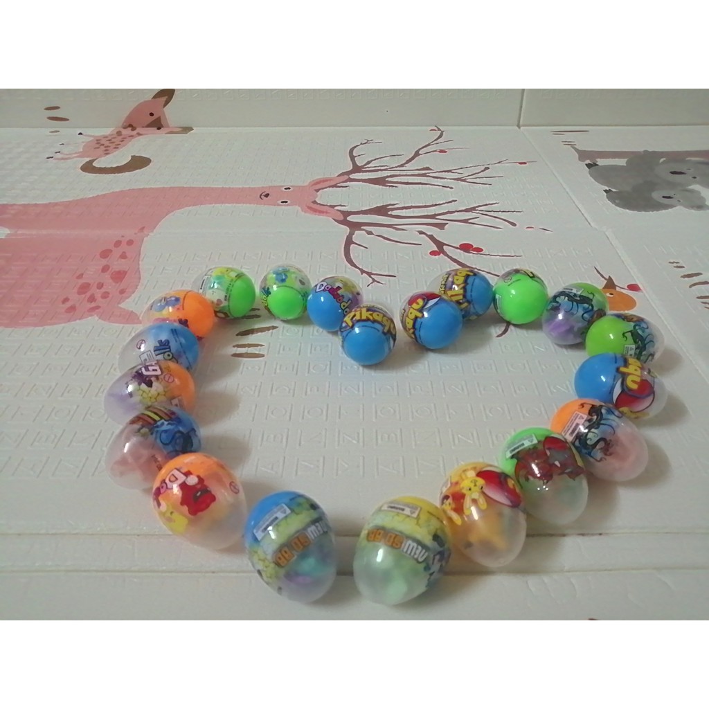 Combo Trứng pikachu & nhân vật hoạt hình