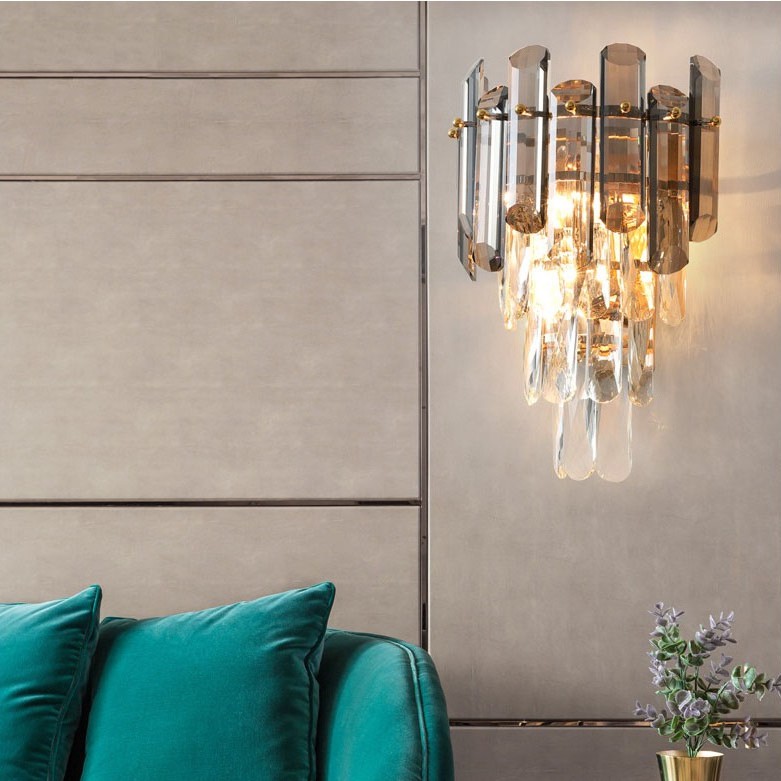 Đèn tường MONSKY VAVOR phong cách Bắc Âu hiện đại, sang trọng trang trí nội thất cao cấp - kèm bóng LED chuyên dụng.