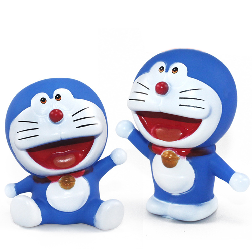 Bộ 5 Mô Hình Đồ Chơi Nhân Vật Anime Doraemon Đáng Yêu Dành Cho Trẻ