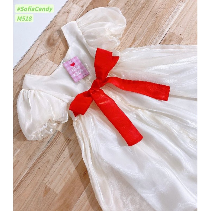 Đầm công chúa bé gái tơ mềm tiểu thư sang chảnh 10-40kg