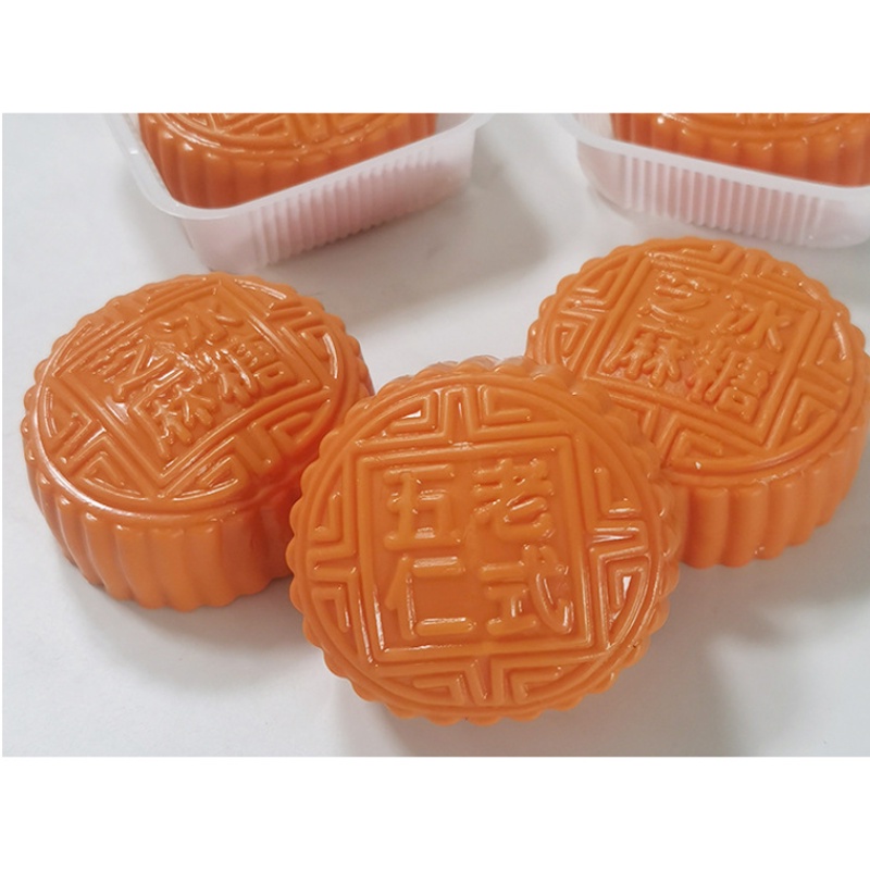 Mid-Autumn Festival Simulation Mooncake Decompression Vent Flour Ball Kids Toy random 1pcs