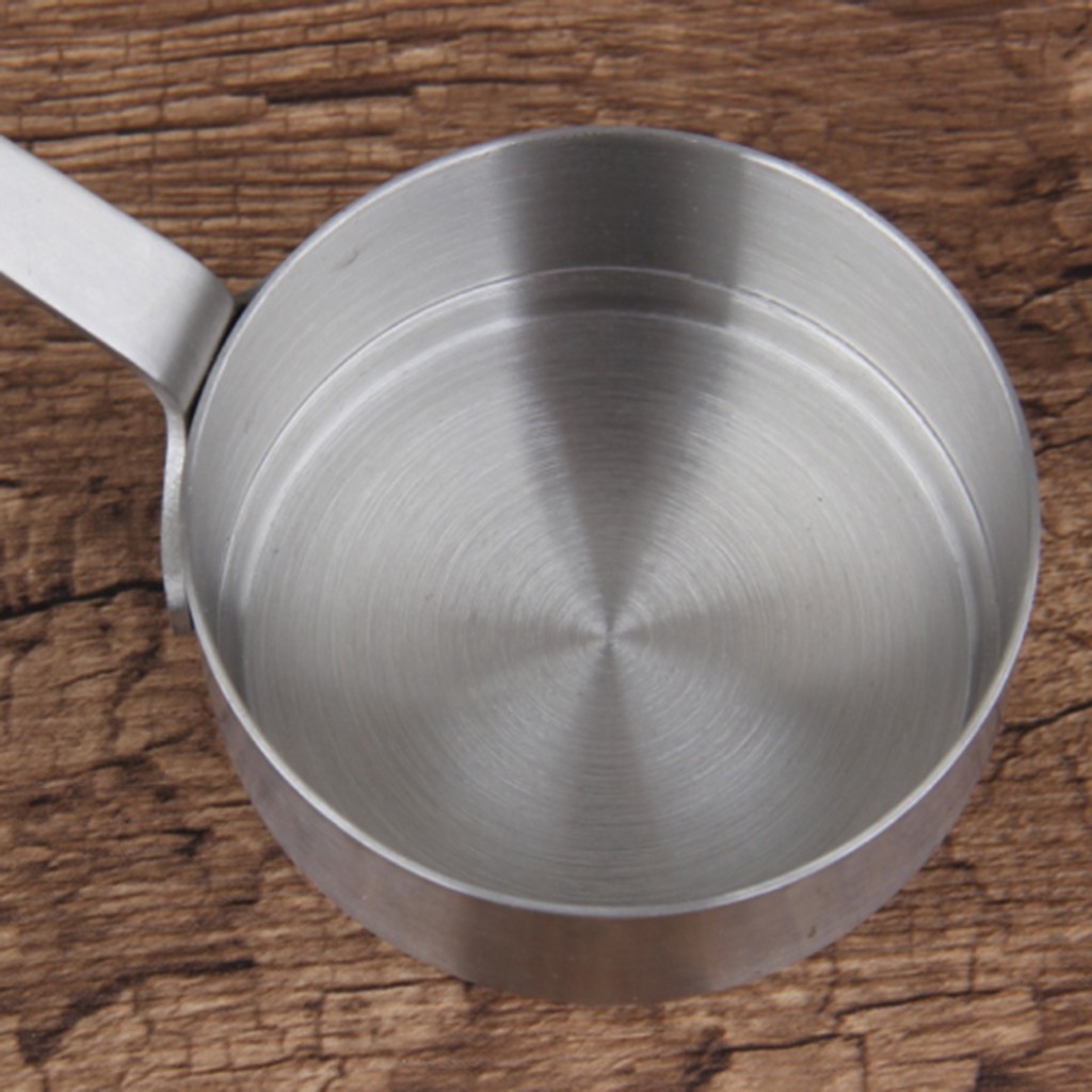 Mini Steel Saucepan Restaurant Dip Sauce Display Cooking Kitchen Pan 50ml