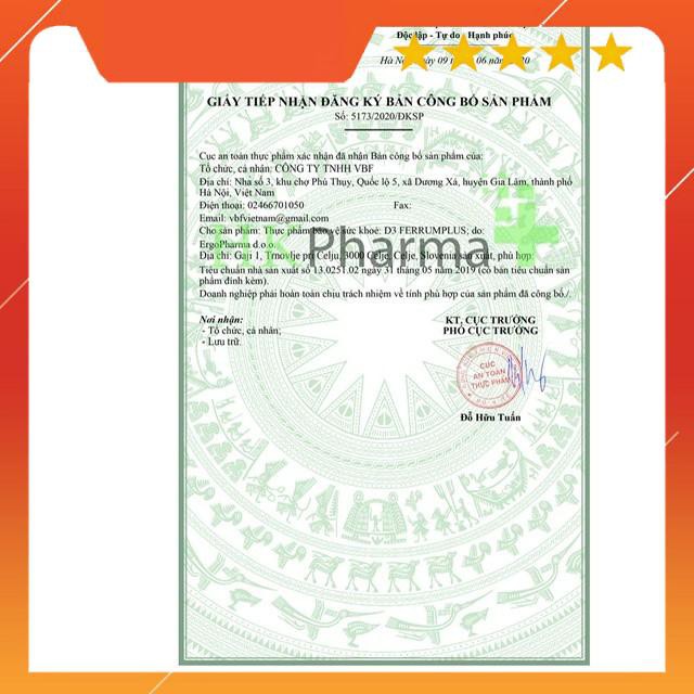 Siro Ferrumplus 120 ml (Chính hãng)- Bổ sung Sắt cho người thiếu máu, không tanh, | Thế Giới Skin Care