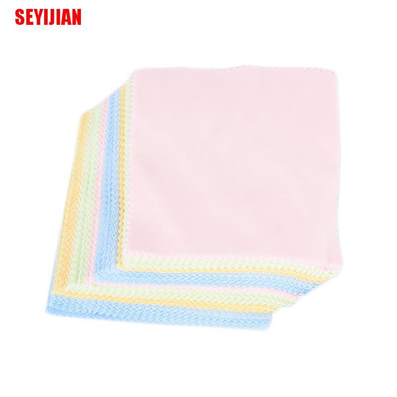 Set 10 Khăn Lau Ống Kính Máy Ảnh / Điện Thoại