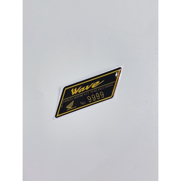 Tem nổi Fi Y15 ZR chữ Honda Yamaha Lead Future Wave số đẹp dán trang trí xe máy