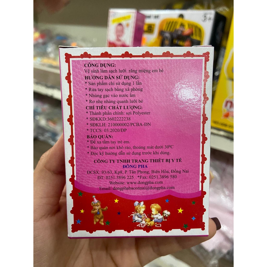 Gạc rơ lưỡi ĐÔNG FA