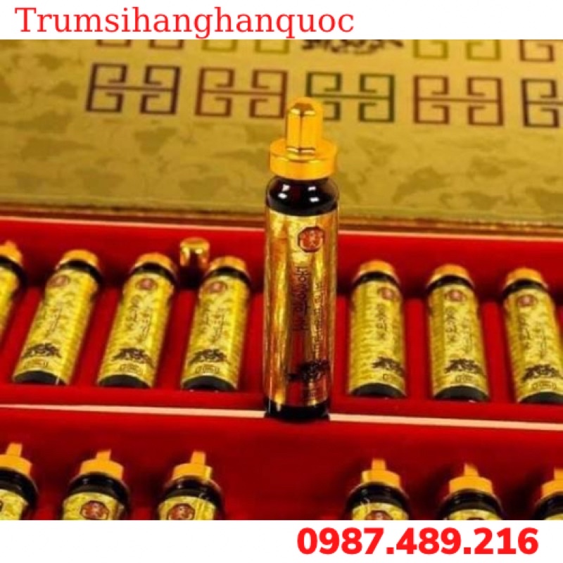 Nước Uống Đông Trùng Hạ Thảo VàngFREESHIPĐông Trùng Hạ Thảo Hàn Quốc Dạng Ống - Hộp 20 ống