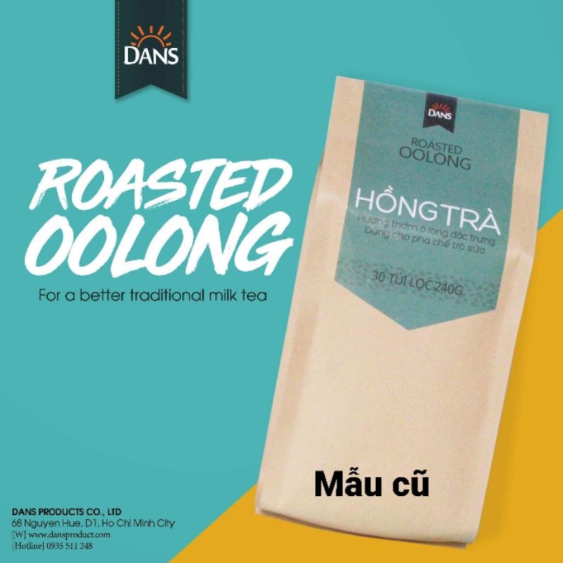 Trà Roasted Olong Dans pha trà sữa