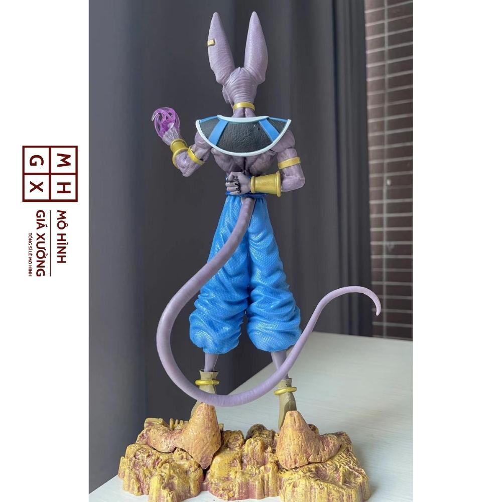 Mô hình Dragon Ball Thân Hủy Diệt siêu ngầu cao 31cm , figure 7 viên ngọc rồng sogoku , mô hình giá xưởng