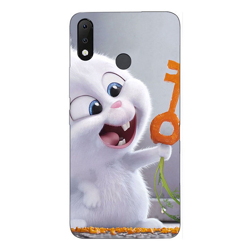 Ốp điện thoại silicon in hình sói cho Itel S33/LB6 S33