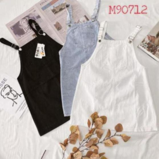 Cato123 A1 Yếm Váy Jean Rộng 2 Dây Cao Cấp 3 Màu Cá tính 3 size Ms: 093 | BigBuy360 - bigbuy360.vn