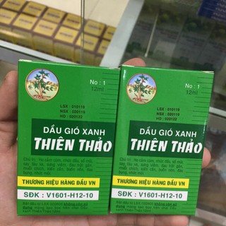 Dầu gió xanh thiên thảo
