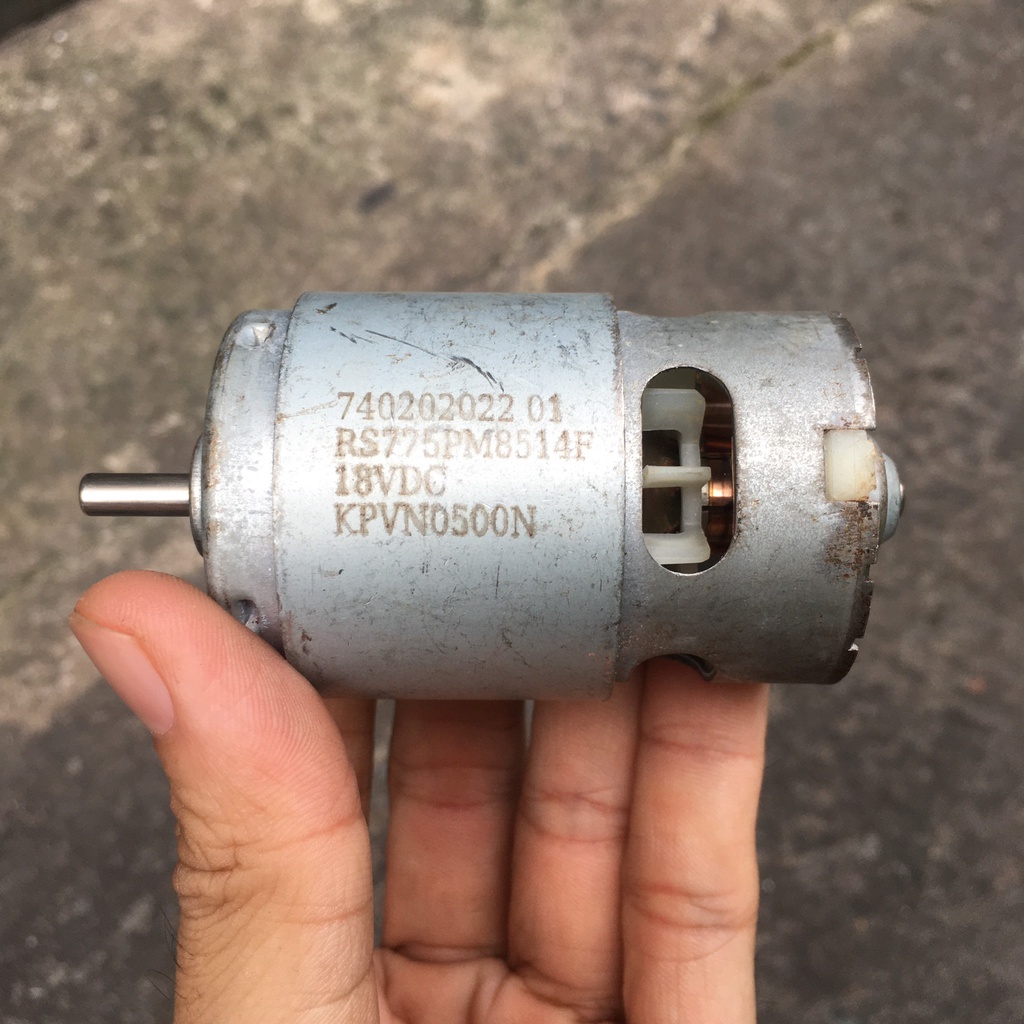 Motor 775 Trục Dài - 18VDC - Bảo Hành 1 Tháng - Hàng Tháo Máy (Bãi Úc)