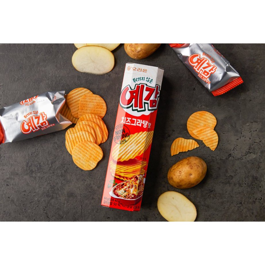 SNACK KHOAI TÂY PHÔ MAI GRATIN 64G -  예감 치즈그라탕 64G