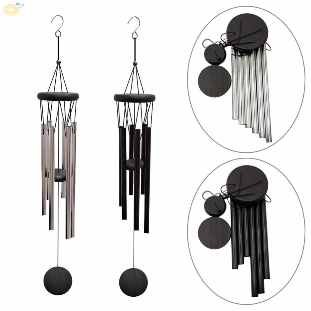 【VARSTR】Windchime Antique Copper Metal Pendant Hanging Yard Garden Tubes Bells