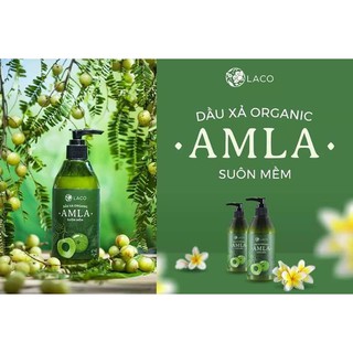 BỘ DẦU GỘI AMLA của LACO chuyên trị triệu chứng rụng tóc kích thích mọc tóc giúp tóc luôn khỏe mạnh mỗi ngày