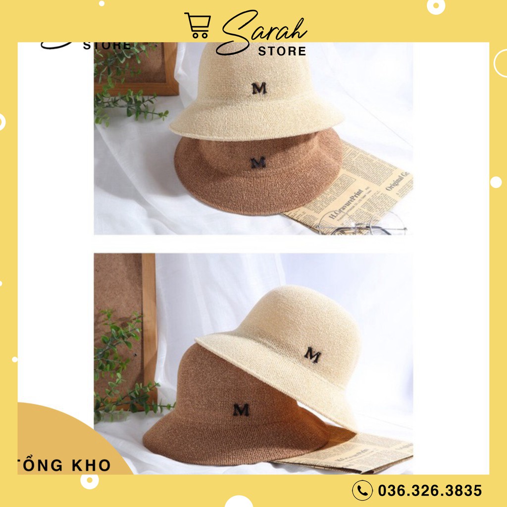 MŨ CHỮ M PHONG CÁCH HÀN QUỐC SIÊU HOT