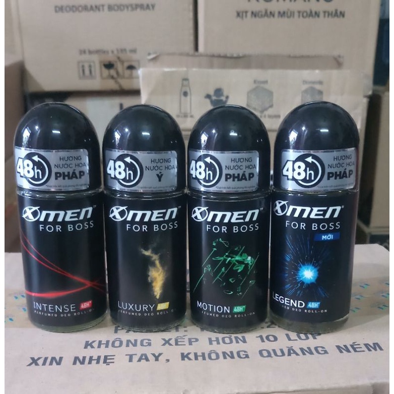 Lăn ngăn mùi Xmen For Boss 25ml/ 50ml hàng chính hãng