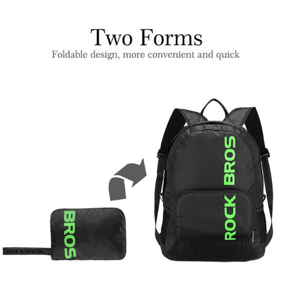 Balo Rockbros dùng khi đạp xe chống thấm nước có thể gấp gọn tiện lợi