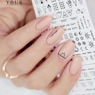 Decal dán móng nghệ thuật