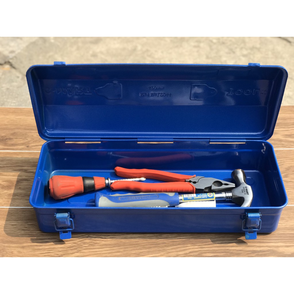 Thùng đồ nghề sắt C-mart L0044 420mm chính hãng