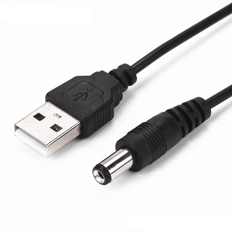 Combo 50 - 100 sợi cáp sạc USB to 5V - Cáp jack 5.5x2.1mm