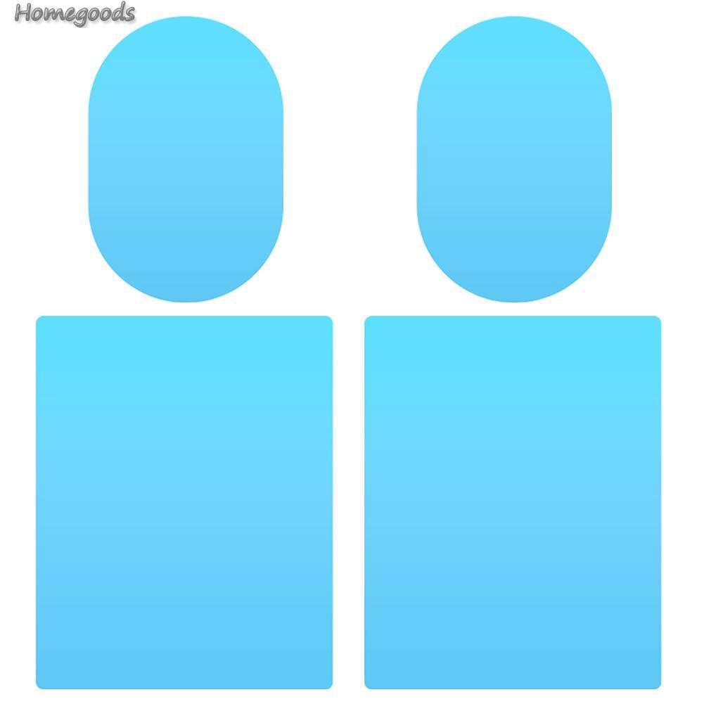 Set 4 Miếng Dán Kính Chiếu Hậu Cho Xe Ô Tô