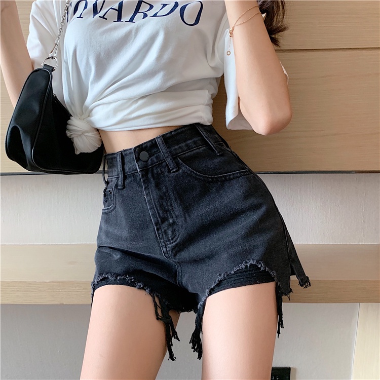 Quần short jean HQS10 Hỉn Hỉn Store