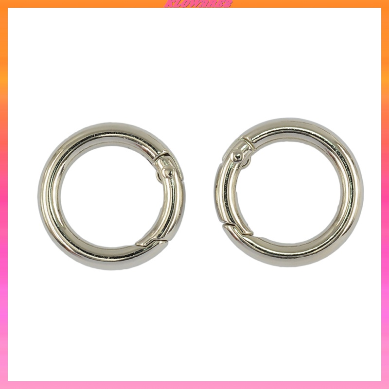 Set 2 / 10 Móc Khóa Túi Xách Bằng Hợp Kim Bạc | BigBuy360 - bigbuy360.vn