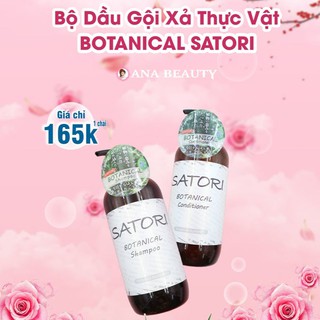 DẦU GỘI- XẢ THỰC VẬT BOTANIST SATORI BOTANICAL