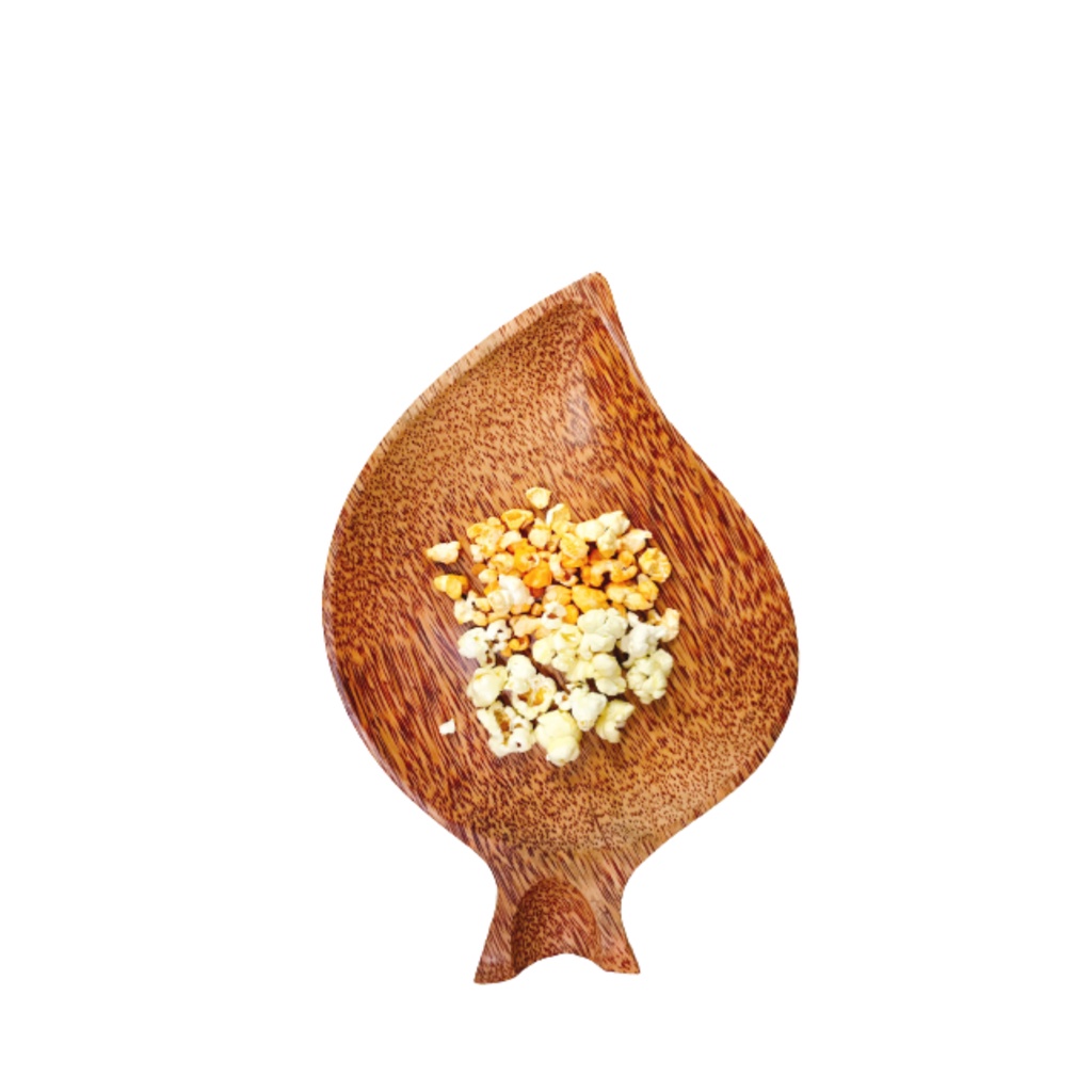Dĩa chiếc lá gỗ dừa OHI@MA