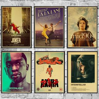 Poster giấy kraft dán tường trang trí hình phim điện ảnh phong cách cổ điển