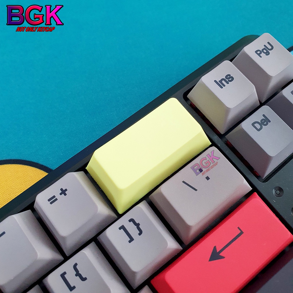 1 Nút Keycap 2U R4 gắn nút Back Chuẩn Cherry profile PBT không in chữ