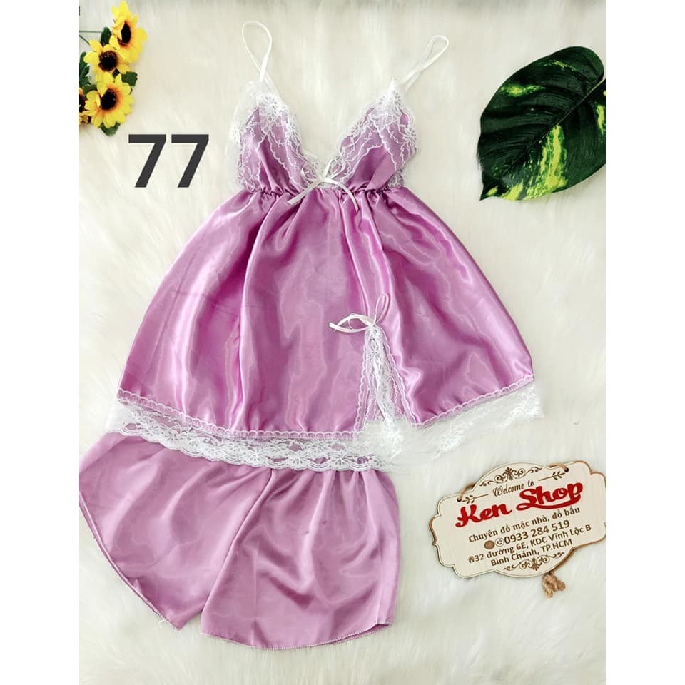 [Mã WA1606 giảm 15% đơn 99k] Đồ ngủ 2 dây phi mềm mịn thoải mái, ẢNH THẬT | BigBuy360 - bigbuy360.vn