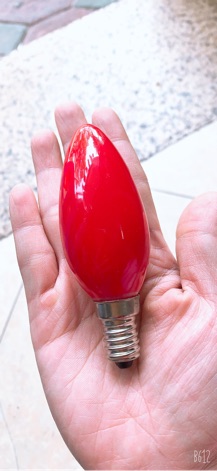 BÓNG ĐÈN NHÓT ĐỎ ĐUI E14