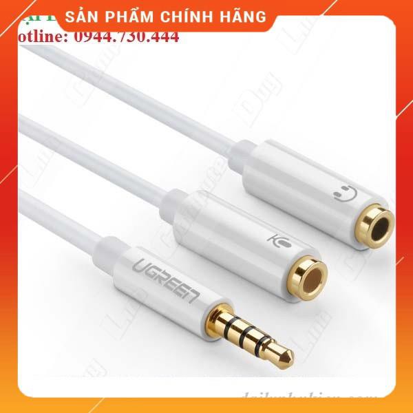 Cáp chia jack 3.5 ra mic và loa UGREEN 10789 dailyphukien