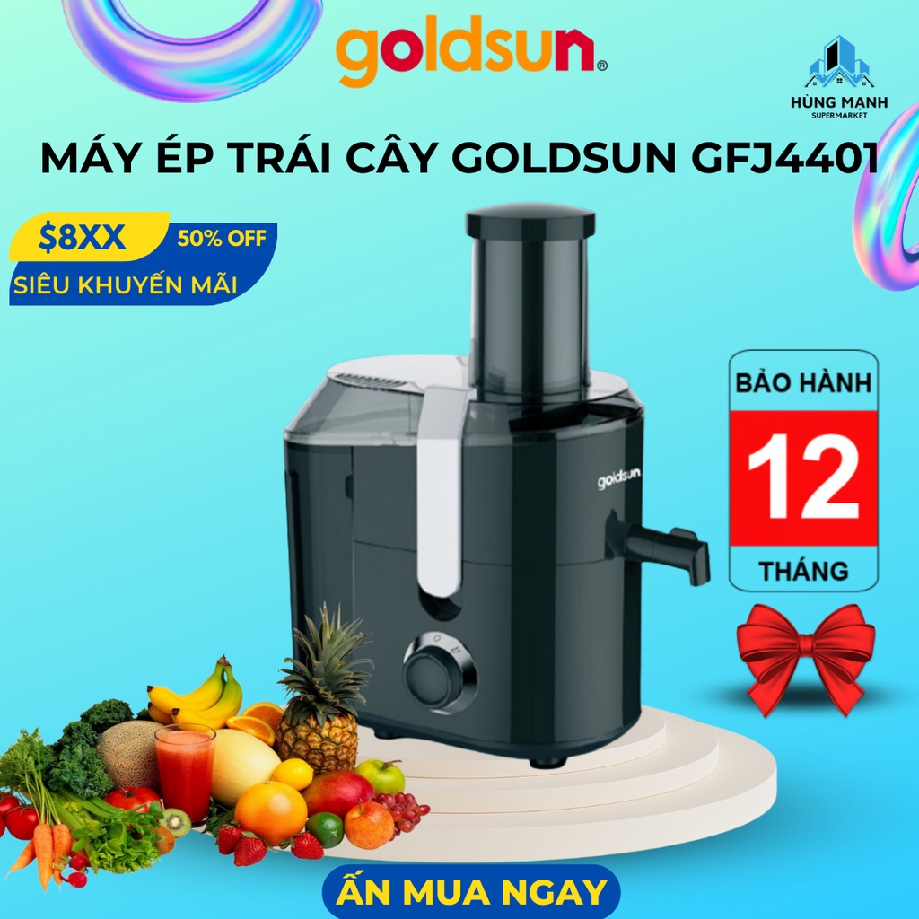 Máy ép trái cây nhanh Goldsun GFJ4401 – Bảo hành 12 thángCao cấp