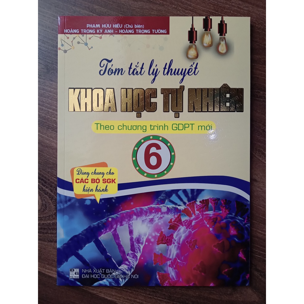 Sách - Tóm Tắt Lý Thuyết Khoa Học Tự Nhiên Lớp 6 ( Theo Chương trình GDPT Mới )