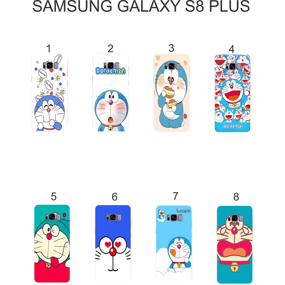 Ốp lưng Samsung Galaxy S8 Plus dẻo in hình Doraemon
