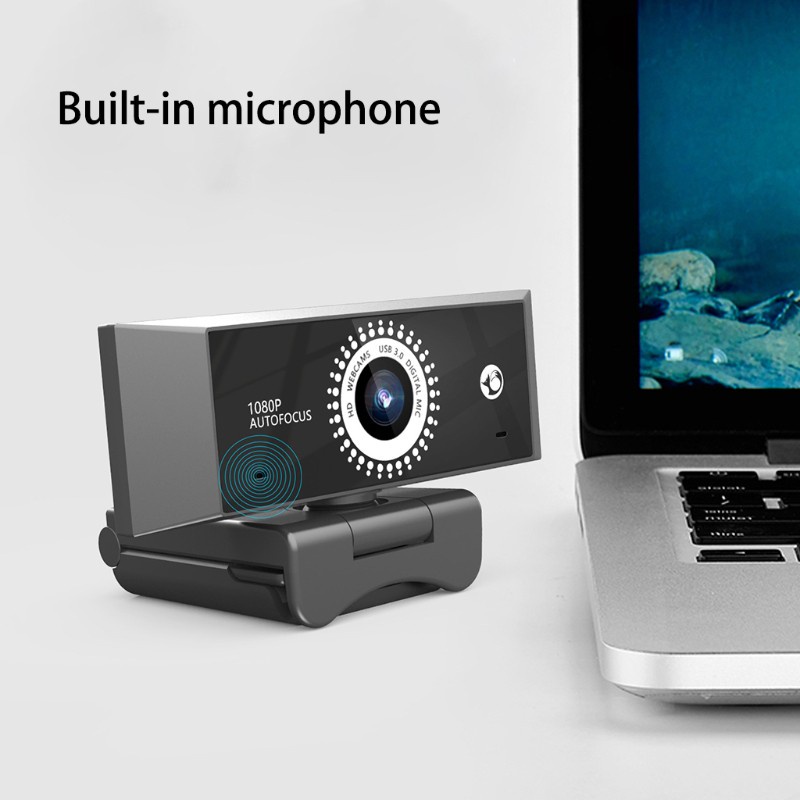 Webcam Usb 2.0 1080p Xoay 360 Độ Tự Động Có Mic Cho Máy Tính | BigBuy360 - bigbuy360.vn