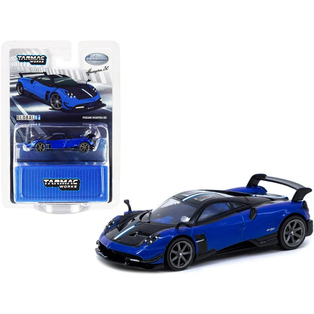 Tarmac Works Pagani huayra TCN Blu Francia- Xe mô hình tỉ lệ 1:64 tarmac works