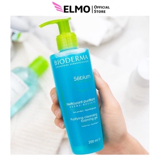 Gel Rửa Mặt Làm Sạch Sâu Bioderma Sebium Moussant 200ml EL58