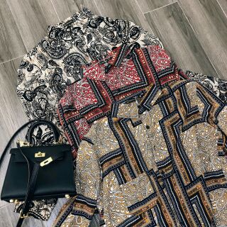 Sơ mi lụa Zara