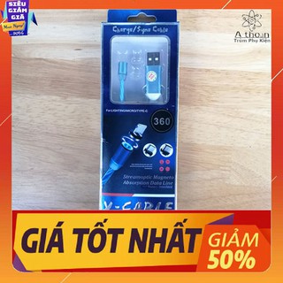 🎁FreeShip🎁 Cáp Sạc Nam Châm, Dây Đèn Led Phát Sáng Siêu Đẹp,  Iphone | Micro USB | Type-C