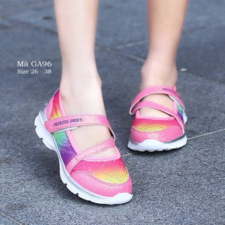 Giày Bé Gái Siêu Nhẹ Giày Trẻ Em 3 - 12 Tuổi GA96
