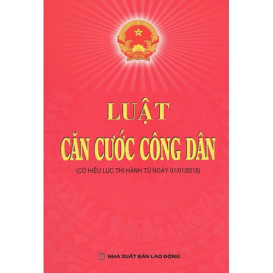 Sách - Luật Căn Cước Công Dân