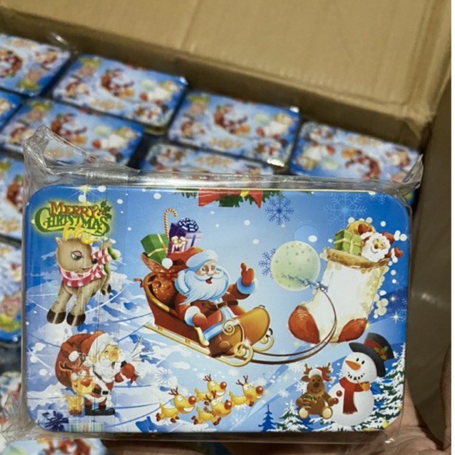 bộ xếp hình giáng sinh ông già noel 60 chi tiết