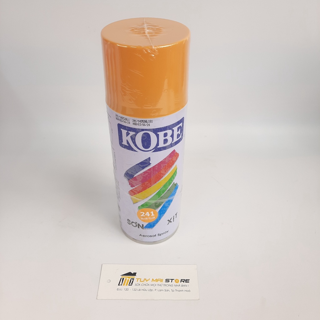 Sơn xịt đa năng Kobe sơn gỗ, kim loại, nhựa... Tiện Dụng