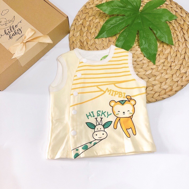 Áo gile cho bé Mippi (sz 3-9m)