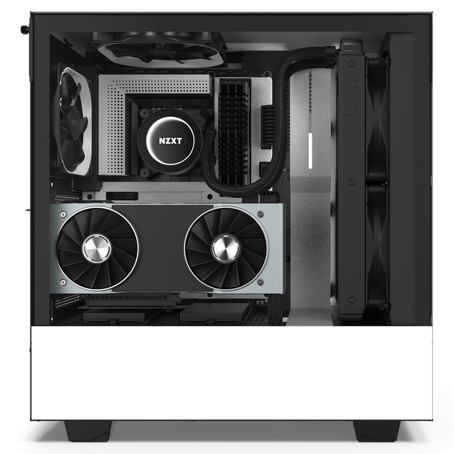 [Mã 159ELSALE hoàn 7% đơn 300K] Vỏ Case NZXT H510I TRẮNG (Mini-ITX, MicroATX, ATX)